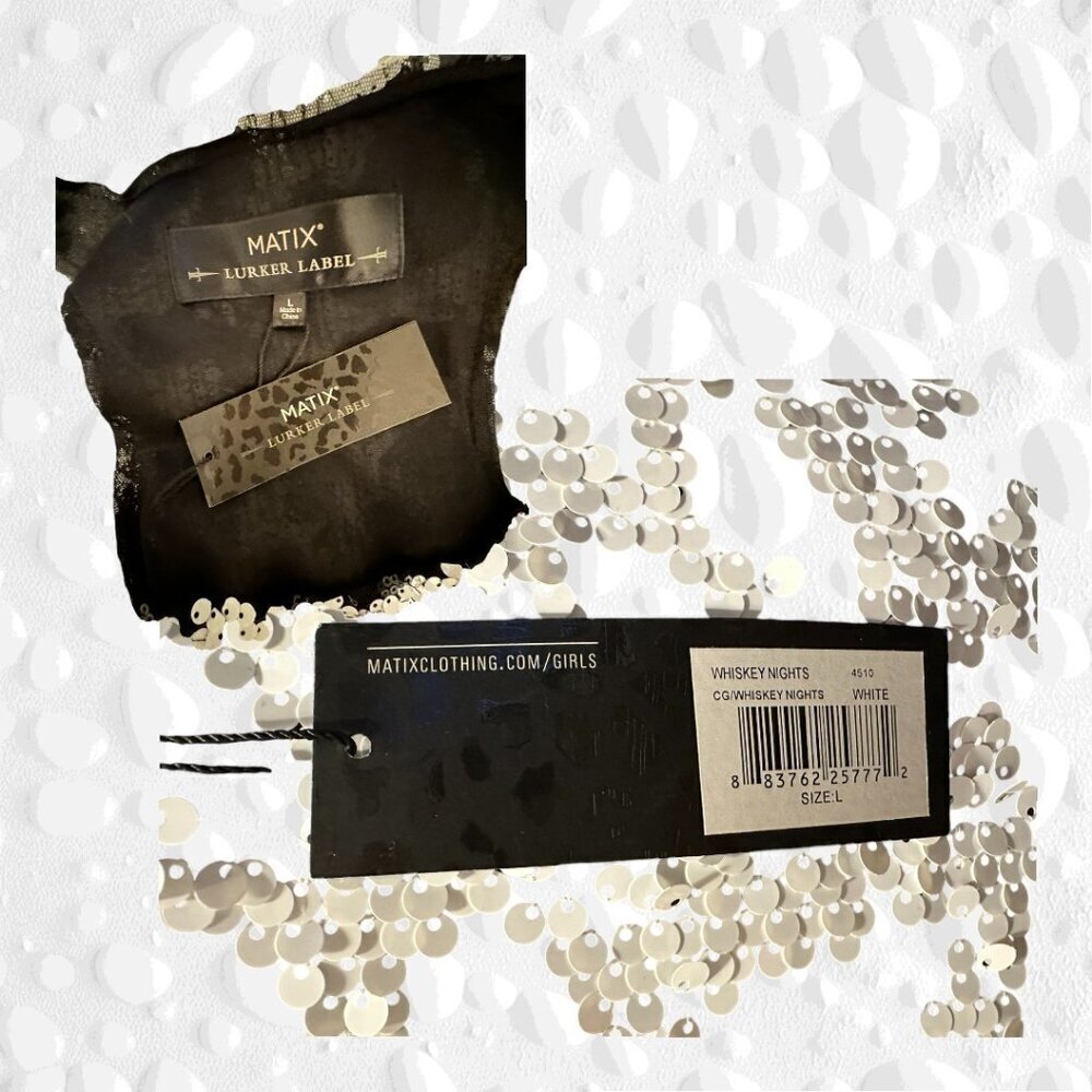 MATIX LURKER LABEL Whiskey Nights Sequin Dress NWT - Picture 7 of 7